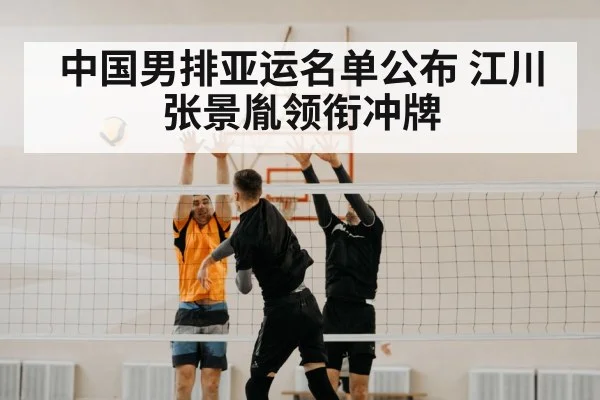 中国男排亚运名单公布 江川张景胤领衔冲牌